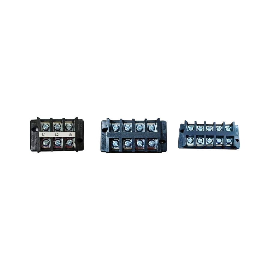 بلوک ترمینال JX-3V/JX-4R/JX-5B 600V 10mm² با سوراخ های نصب